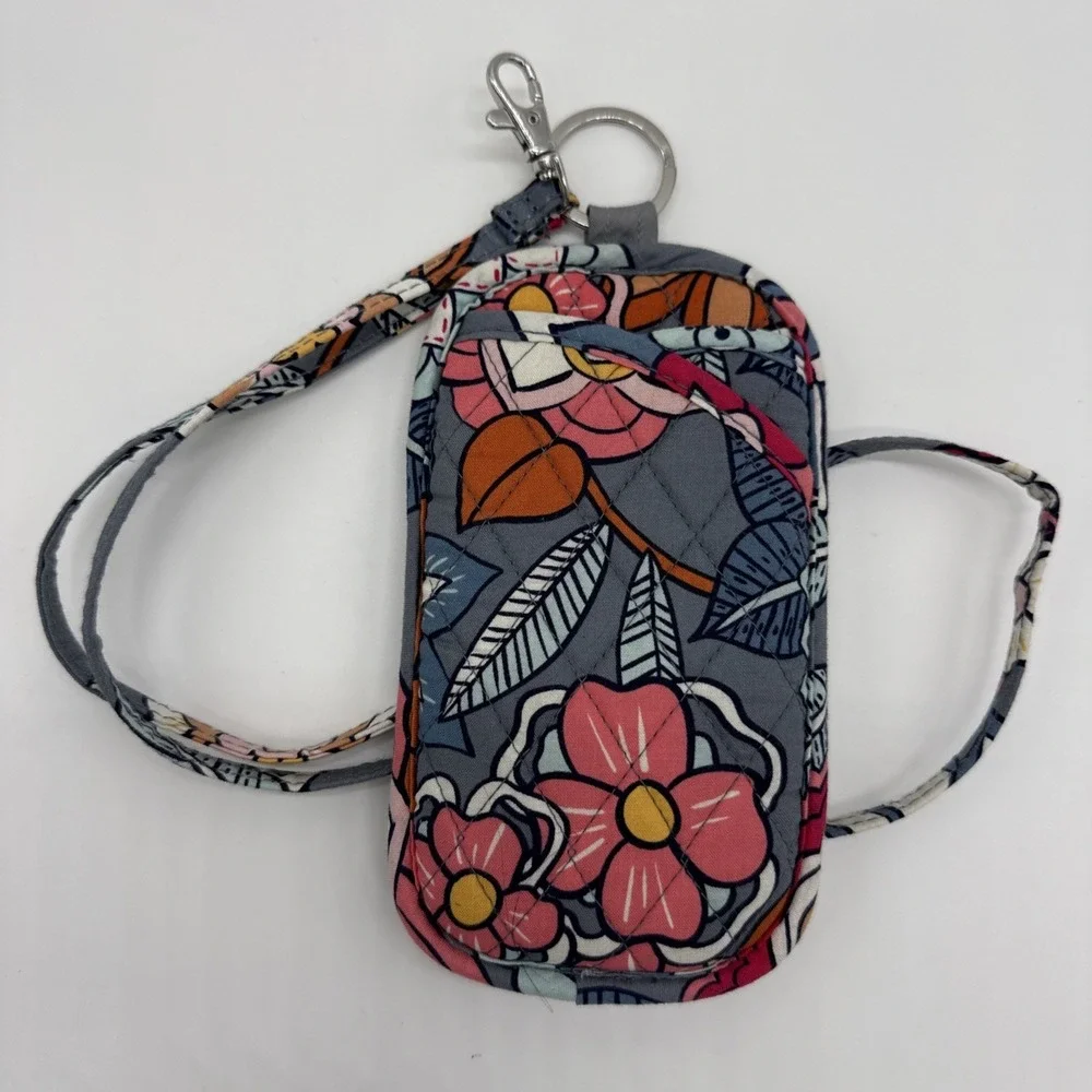 Vera Bradley Double Eye Case‎ Tropical Evening Lanyard
